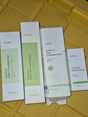 Unik Centella & Tea Tree Cleanser Set - Nwt